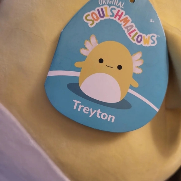 Squishmallows Original Kellytoy 14" Treyton The Axolotl. Brand New With Tags. - Picture 6 of 6